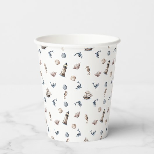 Gobelets En Papier Whispers Océaniques ! (Verso)