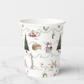 Gobelets En Papier Whoville Christmas Garland Celebration (Droite)