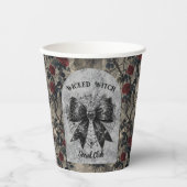 Gobelets En Papier Wicked Witch Social Club Coquette (Recto)