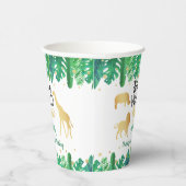 Gobelets En Papier Wild One Boys Première fête d'anniversaire (Droite)