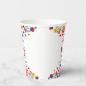 Gobelets En Papier Wild One Fleur sauvage 1er anniversaire (Droite)