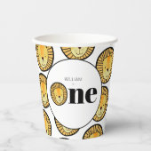Gobelets En Papier Wild One Lion Boys premier anniversaire (Recto)