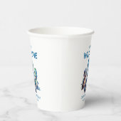 Gobelets En Papier Wild One mignonne Dinosaur Première fête d'anniver (Droite)