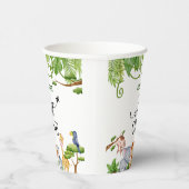 Gobelets En Papier Wild One Safari Jungle Anniversaire (Droite)