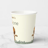Gobelets En Papier Wild One Tiger Jungle 1er anniversaire (Gauche)