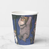 Gobelets En Papier Wild Things and Max Dancing in Moonlight (Verso)