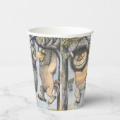 Gobelets En Papier Wild Things and Max Swinging From Trees (Droite)