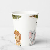 Gobelets En Papier Wild un thème safari premier anniversaire (Droite)