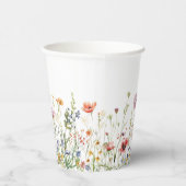 Gobelets En Papier Wildflower Wedding (Droite)