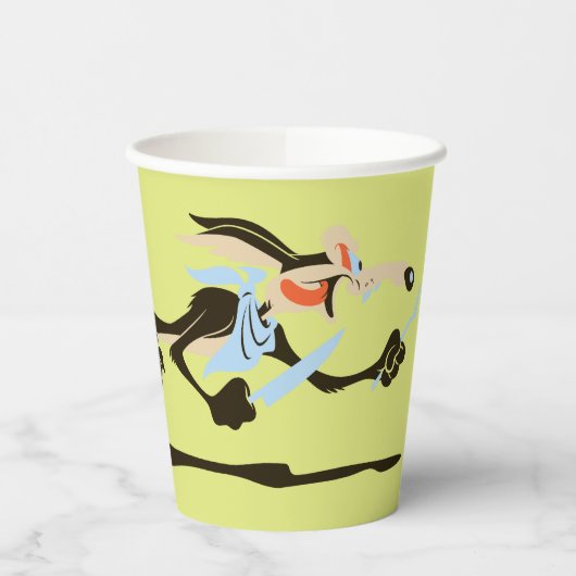 Gobelets En Papier WILE E. COYOTE™ Chasing dinner (Gauche)