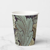 Gobelets En Papier William Morris Acanthus Feuilles (Verso)