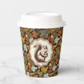 Gobelets En Papier William Morris Automne Thanksgiving Paper cup (Recto)