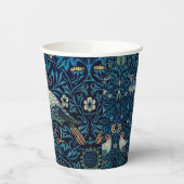 Gobelets En Papier William Morris Blue Birds Tapestry Classic (Gauche)