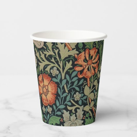 Gobelets En Papier William Morris Compton Fond d'écran classique (Verso)