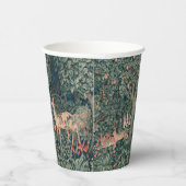 Gobelets En Papier William Morris Faune sauvage Fox (Droite)