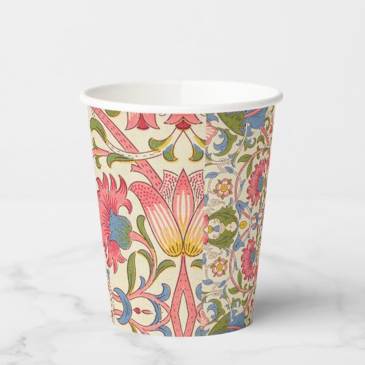 Gobelets En Papier William Morris Lodden Spring Wallpaper Art (Gauche)