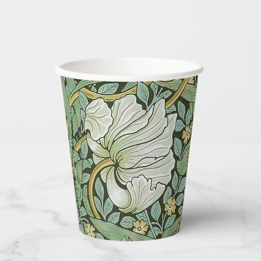 Gobelets En Papier William Morris - Pimpernel (Recto)