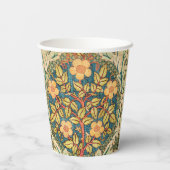 Gobelets En Papier William Morris Rose Wreath (Verso)