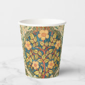 Gobelets En Papier William Morris Rose Wreath (Recto)