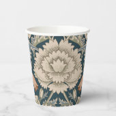 Gobelets En Papier William Morris Severn Floral Garden Flower Classic (Gauche)