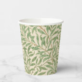 Gobelets En Papier William Morris Willow Bough Garden Flower Classic (Gauche)