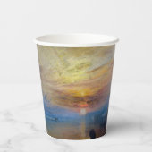 Gobelets En Papier William Turner - Le Temeraire de combat (Verso)