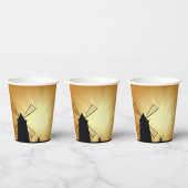 Gobelets En Papier Windmills Sunrise