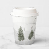 Gobelets En Papier Winter Boho Woodland Baby Shower (Droite)