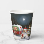 Gobelets En Papier Winter Corgi Caravan Christmas Adventure<br><div class="desc">Laissez-vous tenter par la magie d'une nuit d'hiver enneigée alors qu'une caravane glisse gracieusement à travers le paysage illuminé par la lune. La beauté sereine de la neige scintillante et l'éclat enchanteur de la lune créent une scène captivante, promettant une aventure de Noël inoubliable remplie de chaleur, de joie et...</div>