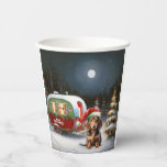 Gobelets En Papier Winter Dachshund Caravan Christmas Adventure<br><div class="desc">Laissez-vous tenter par la magie d'une nuit d'hiver enneigée alors qu'une caravane glisse gracieusement à travers le paysage illuminé par la lune. La beauté sereine de la neige scintillante et l'éclat enchanteur de la lune créent une scène captivante, promettant une aventure de Noël inoubliable remplie de chaleur, de joie et...</div>