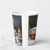 Gobelets En Papier Winter Great Dane Caravan Christmas Adventure (Droite)