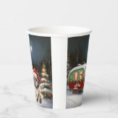 Gobelets En Papier Winter Havanese Caravan Christmas Adventure (Droite)