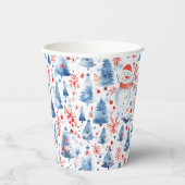 Gobelets En Papier Winter Wonderland (Droite)