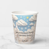 Gobelets En Papier Winter Wonderland (Verso)
