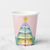 Gobelets En Papier Winter's Pastel Glow (Verso)