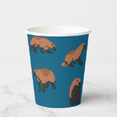 Gobelets En Papier Wolverines (Recto)