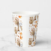 Gobelets En Papier Woodland Animals Forest Friends Pattern (Droite)