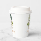 Gobelets En Papier Woodland Wolf fête d'anniversaire (Gauche)