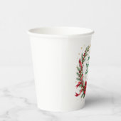 Gobelets En Papier Woof Woof Christmas Paper Cup - Customizable Text (Droite)