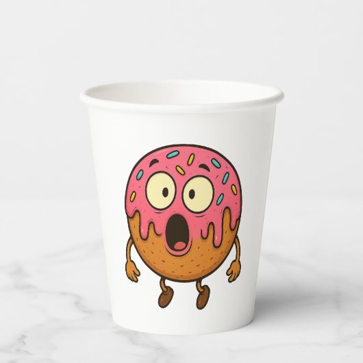 Gobelets En Papier Wow Donut (Verso)