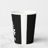 Gobelets En Papier Yeti Bigfoot Sasquatch (Gauche)