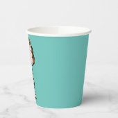 Gobelets En Papier Yeux roulants à la menthe poivrée (Gauche)