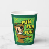 Gobelets En Papier Yogi Bear Fun Amusant (Recto)
