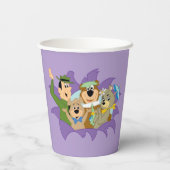 Gobelets En Papier Yogi Ours et amis Surprise (Verso)