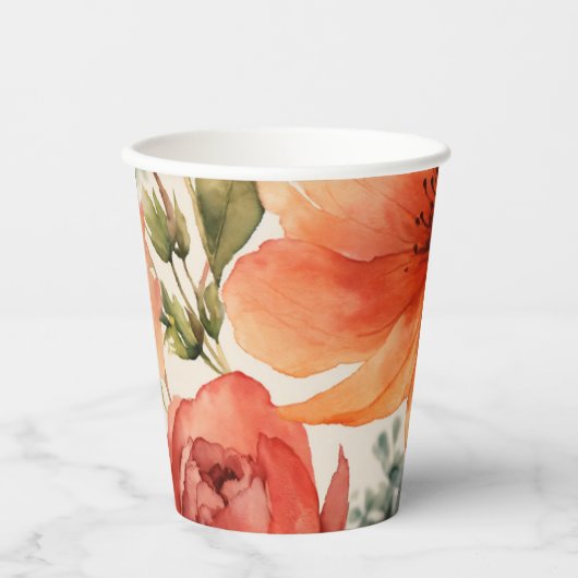 Gobelets En Papier Yogi tasse de papier (Recto)