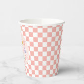 Gobelets En Papier Young Wild Three Super Rose Daisy Checker (Gauche)