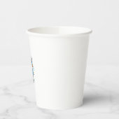 Gobelets En Papier Zèbre Heureux (Gauche)