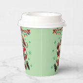 Gobelets En Papier Zoomie Père Noël Noël (Droite)