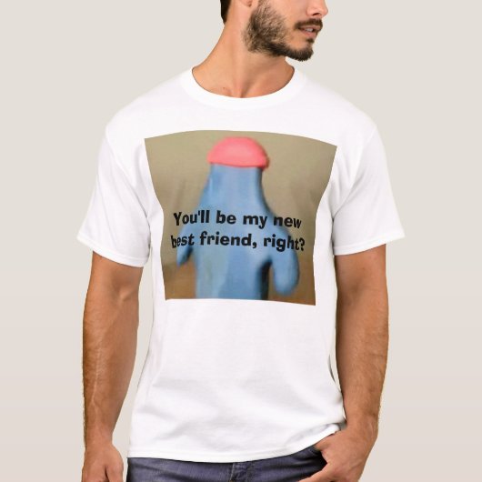 Gobi's vriendjeszoekopdracht t-shirt (Voorkant)