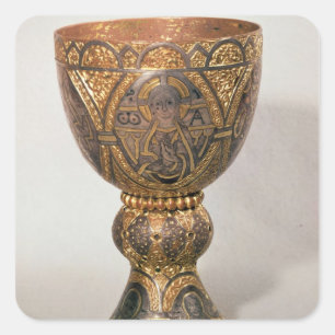 Goblet, geproefd uit Turkije Vierkante Sticker